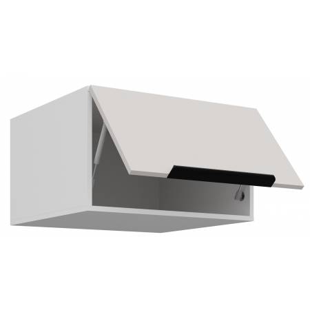 Szafka wisząca 60 cm głęboka CAROL 60 NAGU-36 1F kaszmi + biały